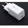 FORCELL F-Energy Mini Gan Iii VT-36 Travel Charger With 1 x Type C + 1x Usb A sockets, Pd QC4.0 45W white