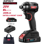 DELI ������� ��������� ��������� Brushless, 20V, 2x 2Ah, 200N.m - (DE-QZ20-1D2)