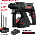 DELI ��������� �������� ��������� Brushless, 20V, 2x 4Ah, 2J - (DE-DC20-2D4)