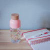 Quokka Ice - Ecozen Water Bottle 570 Ml (Pink Flowers) - (06997)