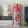 Quokka Ice - Ecozen Water Bottle 720 Ml (Red Flowers) - (06993)