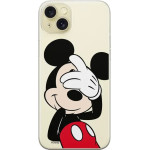 Disney Case Apple Iphone 15 Plus Mickey Partial Print Hiding Transparent - (DPCMIC6249)