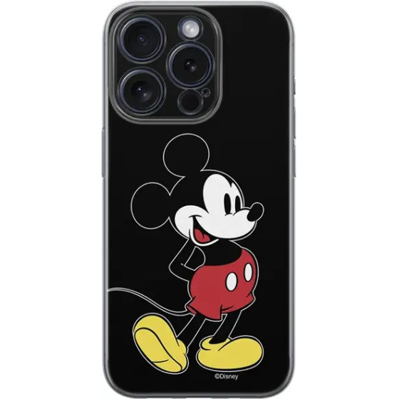 Disney Case Apple Iphone 15 Pro Mickey Full Print Smiley Black - (DPCMIC18868)