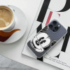 Disney Case Apple Iphone 15 Pro Mickey Partial Print Sketch Transparent - (DPCMIC5006)