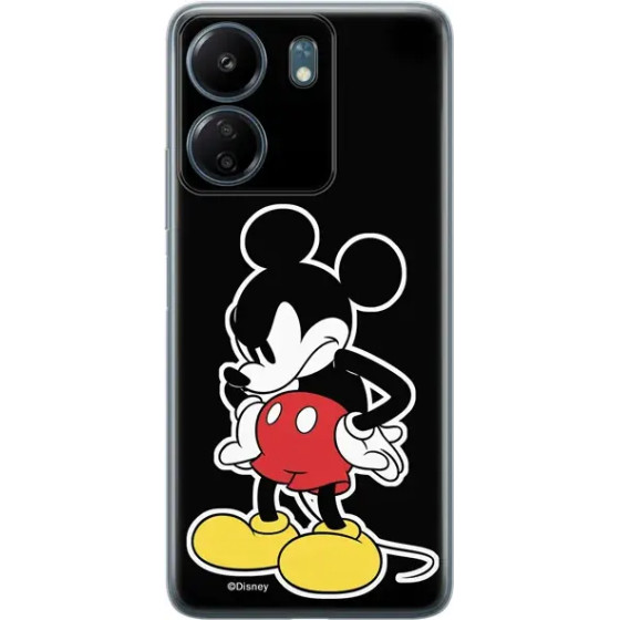 Disney Case Redmi 13C Mickey Full Print Angry Black - (DPCMIC8043)