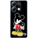 Disney Case Redmi Note 13 4G Mickey Full Print Angry Black - (DPCMIC8041)