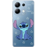 Disney Case Redmi Note 13 4G Stitch Partial Print Transparent - (DPCSTICH2650)