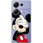 Disney Case Redmi Note 13 Pro Mickey Partial Print Hiding Transparent - (DPCMIC6276)