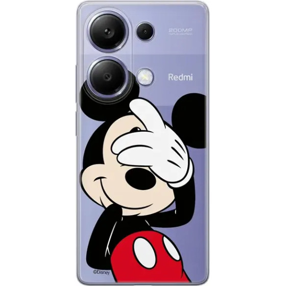 Disney Case Redmi Note 13 Pro Mickey Partial Print Hiding Transparent - (DPCMIC6276)