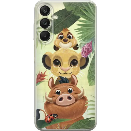 Disney Case Samsung Galaxy A25 5G Lion King Partial Print Friends Transparent - (DPCSIMBF1734)