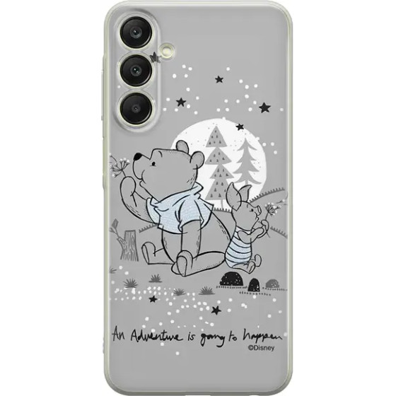 Disney Case Samsung Galaxy A25 5G Winnie The Pooh Partial Print Transparent - (DPCPOOHPIG6841)