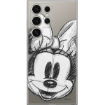 Disney Case Samsung Galaxy S24 Ultra Minnie Partial Print Sketch Transparent - (DPCMIN3518)