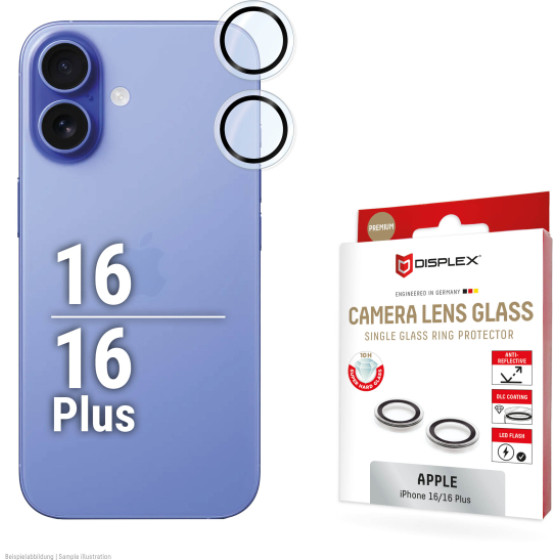 Displex Camera Lens Glass Single Iphone 16 / 16 Plus - (02122)