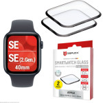 Displex Fc Glass For Apple Watch SE(2) 40mm Black (2pack) - (02146)