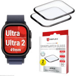 Displex Fc Glass For Apple Watch SE(2) 49mm Black (2pack) - (02148)