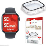 Displex Full Body Glass Protector For Apple Watch SE(2) 44mm Transparent - (02138)