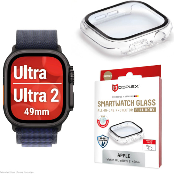 Displex Full Body Glass Protector For Apple Watch ULTRA(2) 49mm Transparent - (02140)