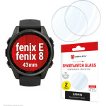 Displex Smartglass For Garmin Watch Fenix E/8 43mm (2pack) - (02153)