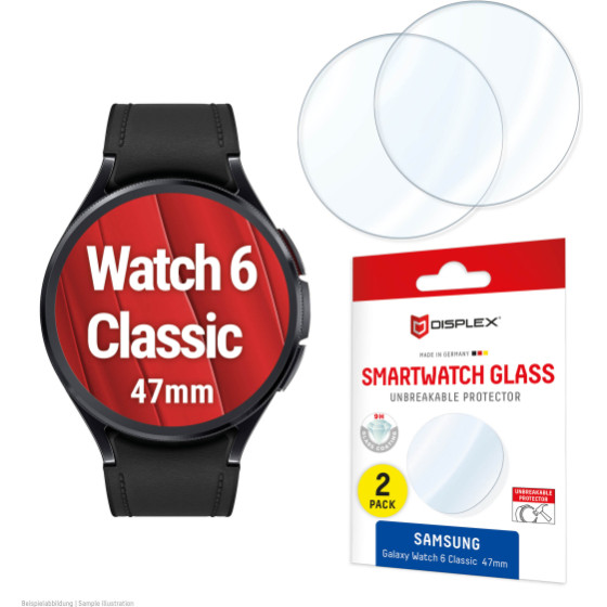Displex Smartglass For Samsung Galaxy Watch 6 Classic 47mm (2pack) - (02152)