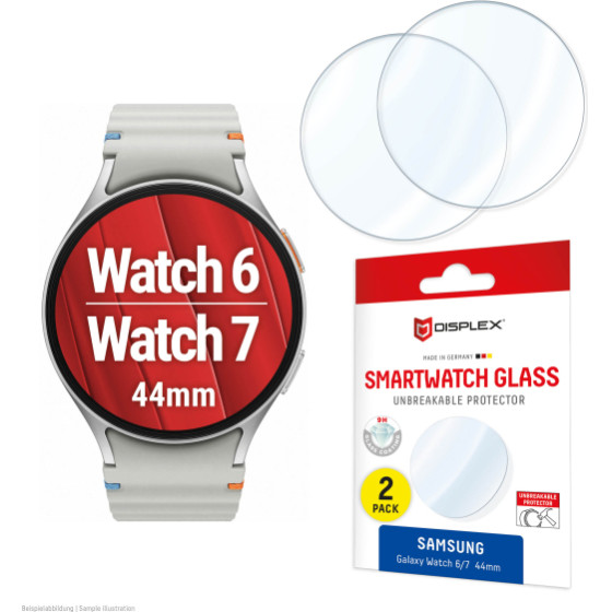 Displex Smartglass For Samsung Galaxy Watch 6/7 44mm (2pack) - (02150)