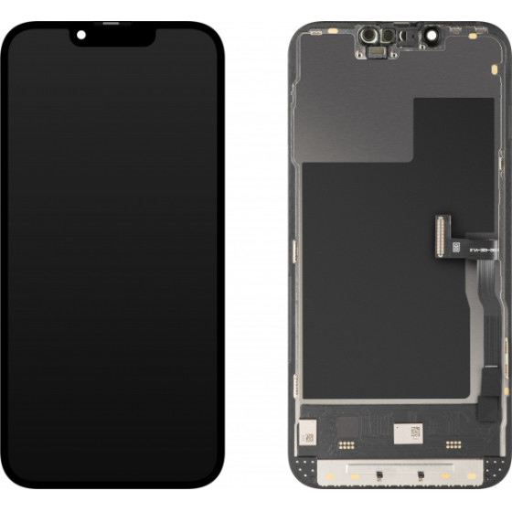 MP Lcd Display Module For Apple Iphone 13 Pro, Soft Oled 120Hz Fhd Diagnostic Version, Black