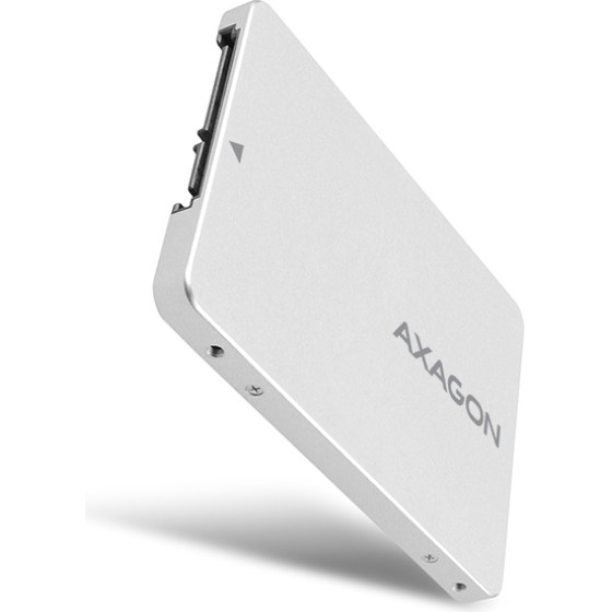 Axagon RSS-M2SD Sata - M.2 Ssd SATA, Up To 80MM SSD, Alu BODY, SILVER