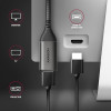 Axagon RVC-HI2M USB-C -  Hdmi 2.0 Adapter 4K/60HZ ALUMINUM, 25CM CABLE