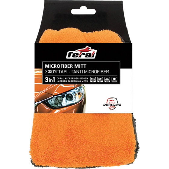 ����� Microfiber Detailing Pro Feral 3 �� 1 ��������� 26*18cm 1 ������� - (25560)