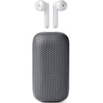 Lexon Speakerbuds Wireless Headphones With Bluetooth Speaker Gray - (LA127G)