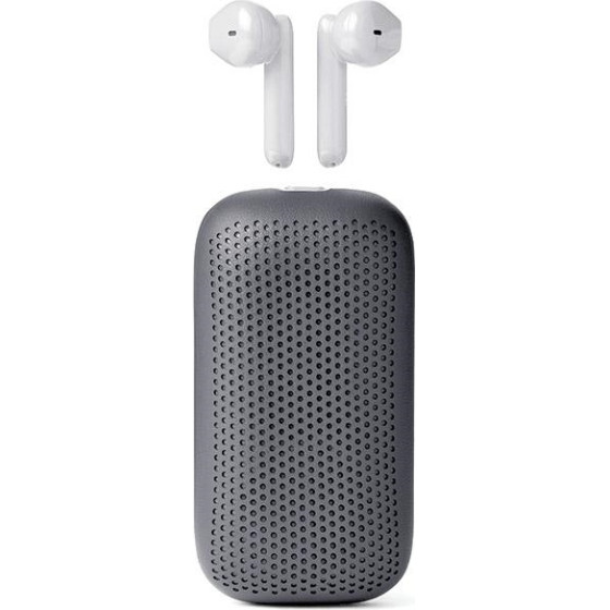 Lexon Speakerbuds Wireless Headphones With Bluetooth Speaker Gray - (LA127G)