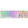 Armaggeddon Mechanical HOT-Swap Keyboard 12FX Backlight Blue Switch MKA-7C 2024 White Clicky - (MKA-7C-2024-CW)