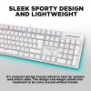 Armaggeddon Mechanical HOT-Swap Keyboard 12FX Backlight Blue Switch MKA-7C 2024 White Clicky - (MKA-7C-2024-CW)