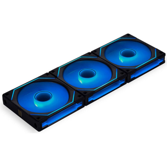 Lian Li Uni Fan Infinity SL- 120 -3PCs Reverse Black (Triple Pack Include Controller) - Case Fan - (G99.12RSLIN3B.00)