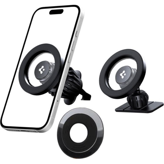 Spigen Car Mount MFT13 2-in-1 Magsafe Black - (ACP08315)