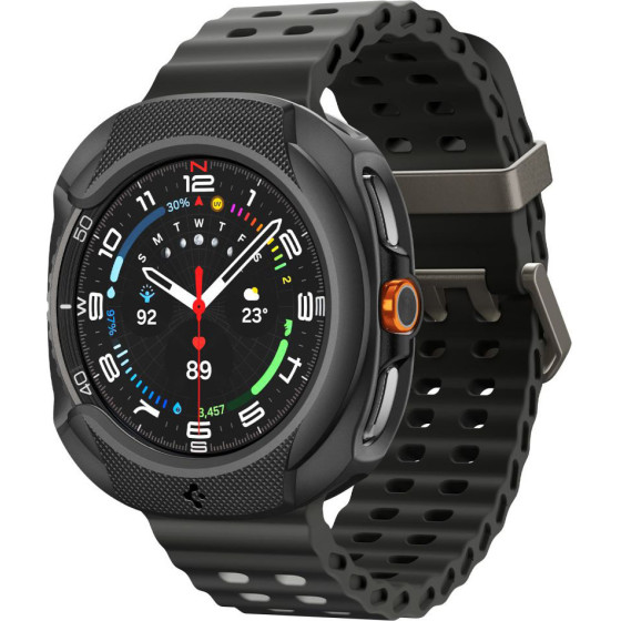 Spigen Liquid Air - Case For Samsung Galaxy Watch 8 Classic 46 Mm (Matte Black) - (ACS09841)