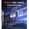Cabletime ���������� USB-C �� Usb 10Gbps, ���� - (CT-CMAF10-AGL)