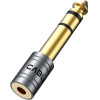Cabletime ���������� ���� 6.3mm �� 3.5mm Gold plated, ���� - (CT-6M3F-AG)