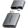 Cabletime Card Reader ��� Sd & Micro SD, Usb 3.0, 5Gbps, ���� - (CT-ACCD3-AG)