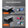 Cabletime Card Reader ��� Sd & Micro SD, Usb 3.0, 5Gbps, ���� - (CT-ACCD3-AG)