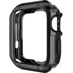 Hurtel Soft Strong Watch Case For Apple Watch 41 Mm (Series 7/8/9) - Black - (Soft Strong Watch Case Apple Watch 41 Mm S7/8/9 black)