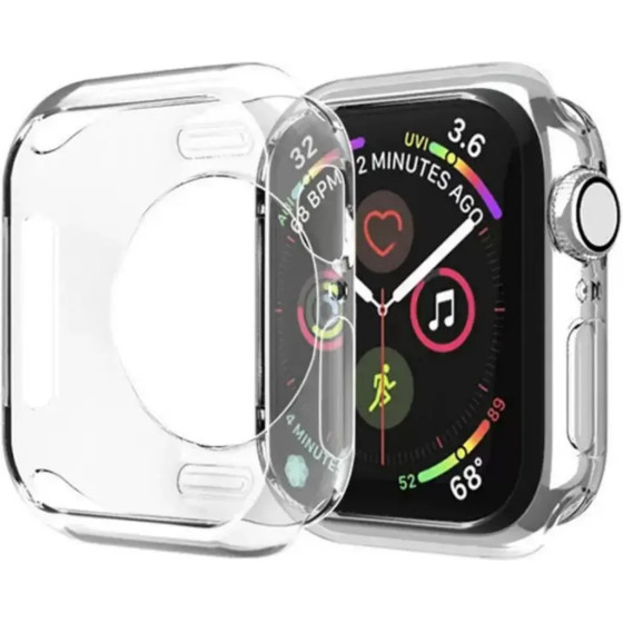 Hurtel Ultra Clear Watch Case For Apple Watch 42mm (Series 10) - Clear - (Ultra Clear Watch Case Apple Watch 42 Mm S10)