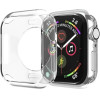 Hurtel Ultra Clear Watch Case For Apple Watch 44mm (Series 4/5/6/SE) - Clear - (Ultra Clear Watch Case Apple Watch 44 Mm S4/5/6/SE)