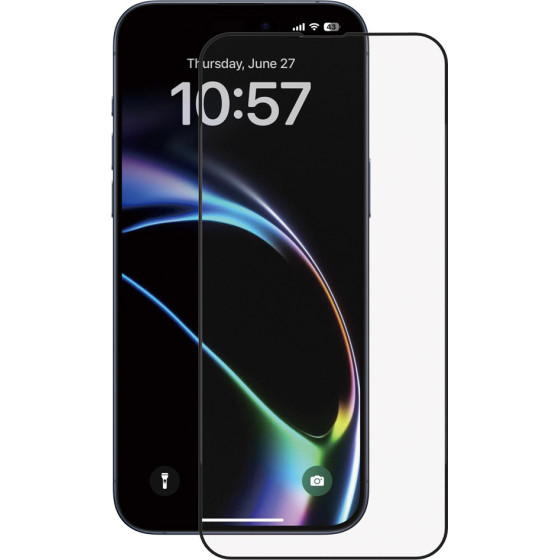 ANANK - 2.5D 1X Reinforced Full Glass Screen Protector (10 pack) - Iphone 16 - Black