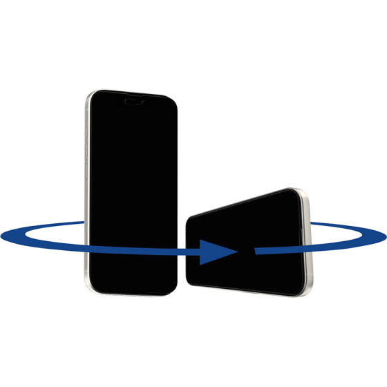 ANANK - 2.5D 360� Privacy Screen Protector - Iphone 14 Pro Max - Black