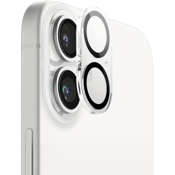 ANANK - Camera Guard - Iphone 16 / Iphone 16 Plus - Clear/Black