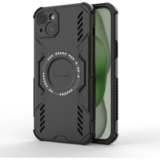 Techsuit - Armormag Case - Iphone 15 - Black