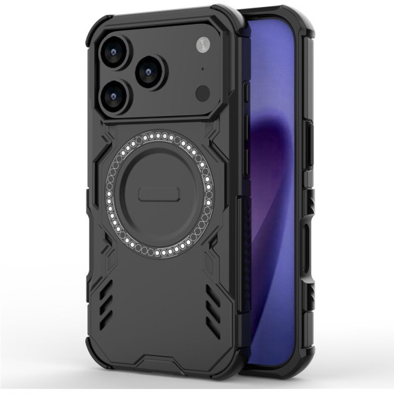 Techsuit - Armormag Case - Iphone 17 Pro - Black