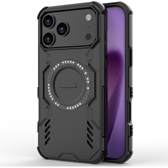 Techsuit - Armormag Case - Iphone 17 Pro Max - Black