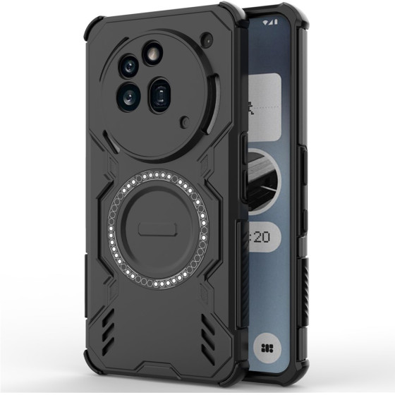 Techsuit - Armormag Case - Nothing Phone (3a) Pro - Black