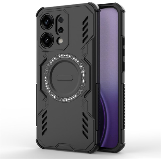 Techsuit - Armormag Case - Oppo Reno14 - Black